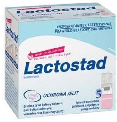 Lactostad dla dzieci płyndoustny 7ml x 5 ampułek