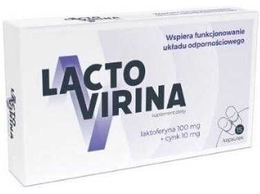 Lactovirina 15 kapsułek