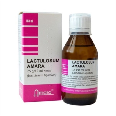Lactulosum Amara syrop 7,5 g/15ml 150 ml
