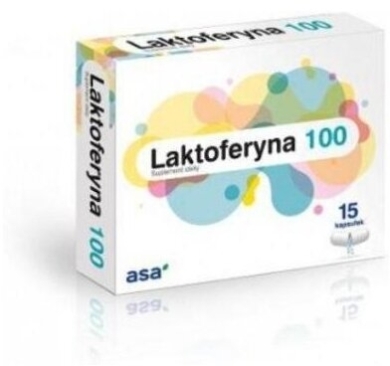 Laktoferyna 100 15 kapsułek