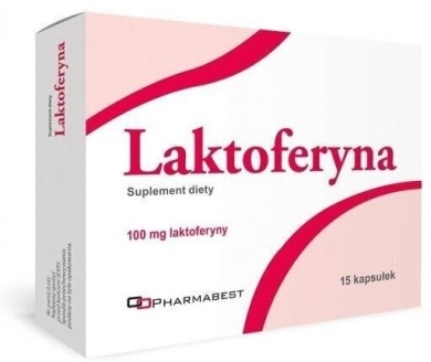 Laktoferyna 15 kapsułek