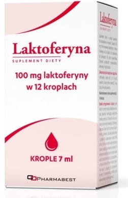 Laktoferyna krople doustne 7 ml