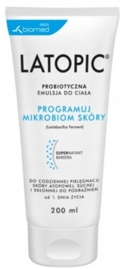 Latopic probiotyczna emulsja do ciała 200 ml