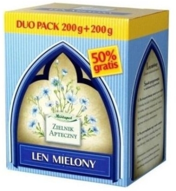 Len mielony DUO PACK 200g + 200g