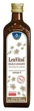 LenVitol olej lniany płyn 500 ml