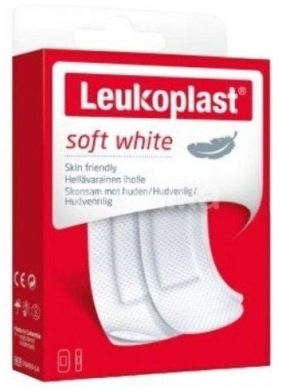 Leukoplast Soft White Plaster 20 sztuk