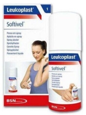 Leukoplast Softivel Plaster Opatrunek Spray 30ml