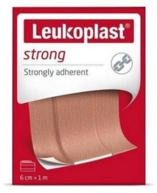 Leukoplast Strong Plaster 6 cm x 1 m Do Cięcia 1 sztuka