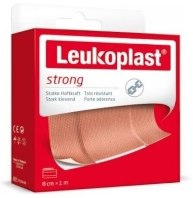 Leukoplast Strong Plastry 8 cm x 1 m Do Cięcia 1 szt.