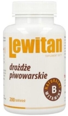 Lewitan z drożdżami piwowarskimi 200 tabletek