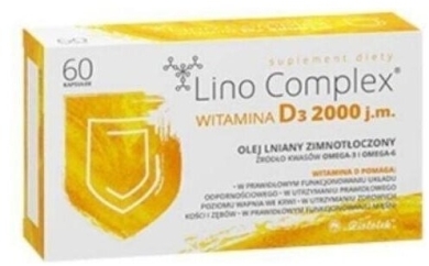 LinoComplex Witamina D3 2000 j.m x 60 kapsułek