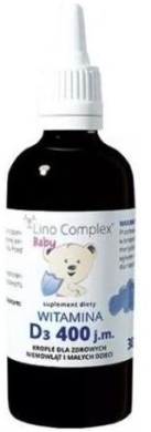Linocomplex Baby wit D3 400 j.m. krople 30 ml
