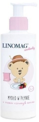 Linomag Mydło w płynie dla dzieci o zapachu czerwonych owoców 200 ml