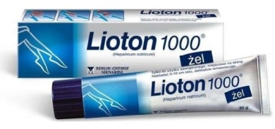 Lioton 1000 żel 8,5 mg/g 30 g