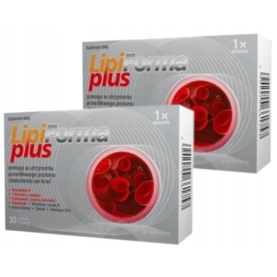 LipiForma Plus 30 kapsułek Wielopak x2