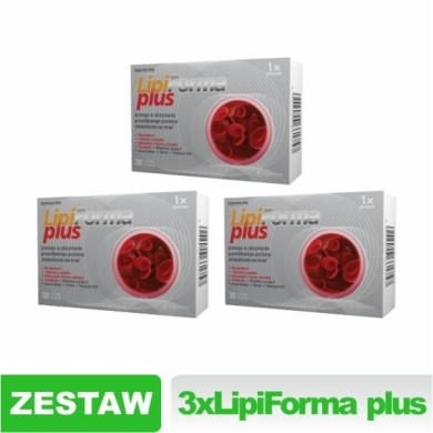 LipiForma Plus Zestaw: 3x30 kapsułek