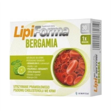 Lipiforma Bergamia 30 kapsułek