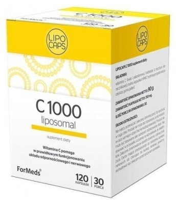 Lipocaps C 1000 120 kapsułek