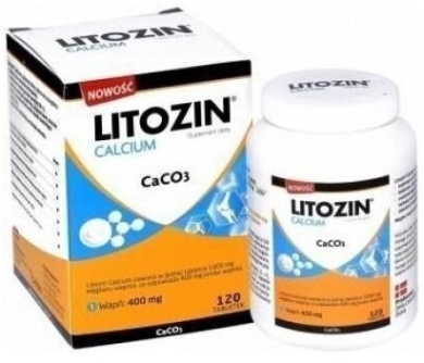 Litozin Calcium 120 tabletek
