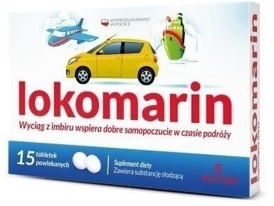 Lokomarin 15 tabletek