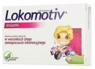 Lokomotiv 15 drażetek