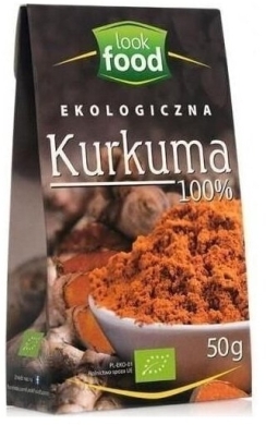 Look Food 100% Ekologiczna Kurkuma Bio 50g