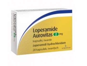 Loperamide Aurovitas 2mg 10 kapsułek