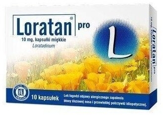 Loratan Pro 10 kapsułek