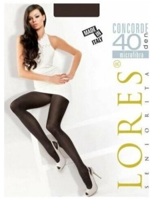 Lores rajstopy Concorde 40den rozmiar M czarne