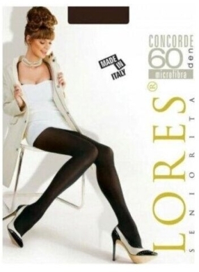 Lores rajstopy Concorde 60den rozmiar M czarne