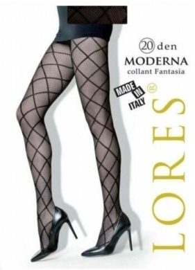 Lores rajstopy Moderna 20den rozmiar XS/S czarne