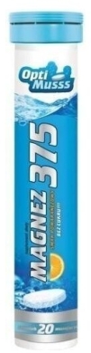 MAGNEZ 375 OPTIMUSSS bez cukru 20 tabletek