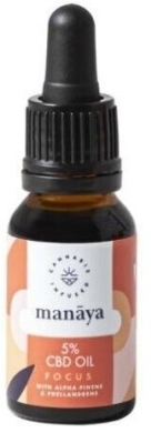 MANAYA olejek cbd 5% focus 15ml