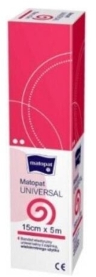 MATOPAT Universal Opaska elastyczna 15cm x 5m niejałowa