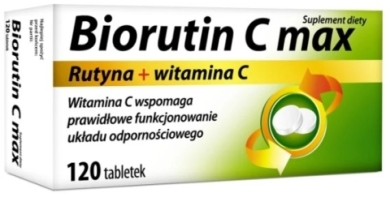 MBM Biorutin C Max 120 tabletek