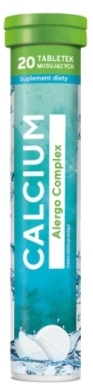 MBM Calcium Alergo Complex 20 tabletek musujących