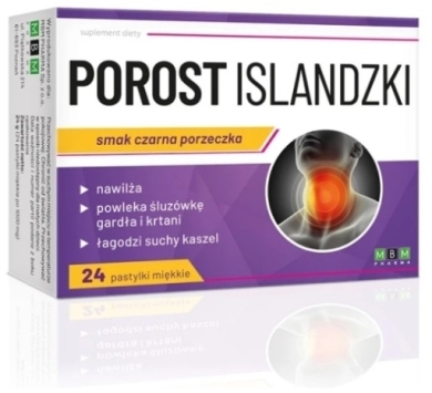 MBM Porost Islandzki 24 pastylki
