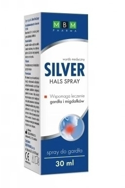 MBM Silver Hals Spray do gardła z Nanosrebrem 30ml