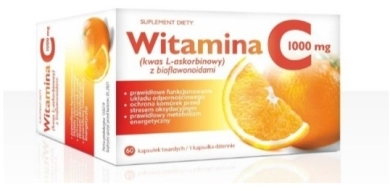MBM Witamina C 1000 mg 60 kapsułek