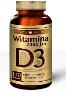 MBM Witamina D3 2000 j.m. 100 kapsułek