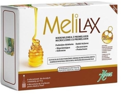 MELILAX Mikrowlewka dla dorosłych 6 sztuk