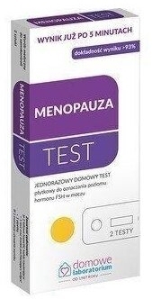 MENOPAUZA Test płytkowy Domowe Laboratorium 1 sztuka