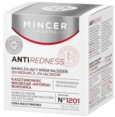 MINCER PHARMA AntiRedness Nawilżający krem na dzień 50 ml