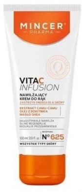 MINCER PHARMA VITA C INFUSION Krem do rąk 100 ml