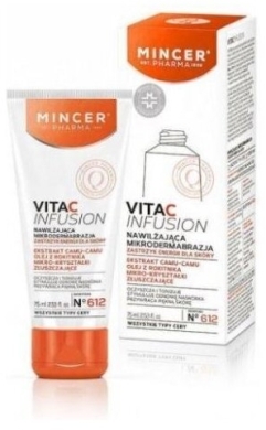 MINCER PHARMA VITA C INFUSION Nawilżająca mikrodermabrazja 75 ml