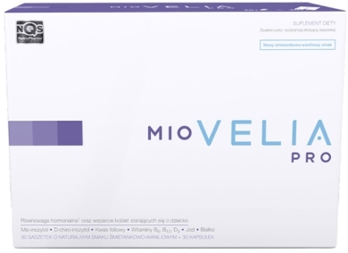 MIOVELIA PRO zestaw 30 saszetek + 30 kapsułek