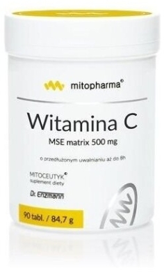 MITO-PHARMA Witamina C MSE matrix 500mg 90 tabletek