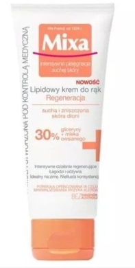 MIXA Regeneracja Krem do rąk lipidowy 100ml