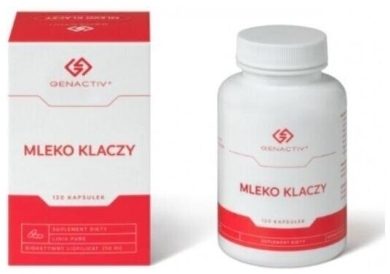 MLEKO KLACZY GENACTIV (EQ Activ), kapsułki 120 szt.