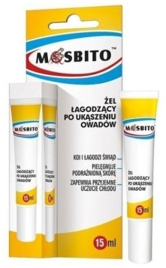 MOSBITO Żel łagodzący po ukąszeniu owadów 15 ml